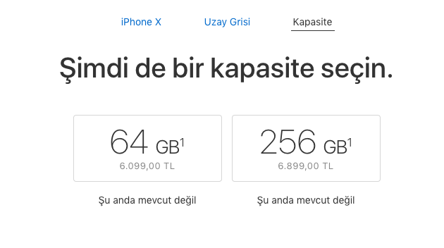 iPhone X Türkiye Fiyatı